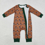 LR2154 baby boy clothes mallard toddler boy  winter romper