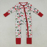 LR2203  baby girl clothes bows toddler girl christmas winter romper