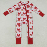 LR2223  baby girl clothes santa toddler girl christmas winter romper