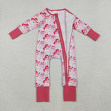 LR2243  baby girl clothes santa toddler girl christmas winter romper
