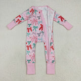 RTS kids matching clothing bows print clothing girl Christmas clothing-2025.7.2