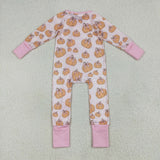 RTS kids matching clothing pumpkin print clothing girl winter clothing-2025.8.12