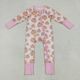 RTS kids matching clothing pumpkin print clothing girl winter clothing-2025.8.12