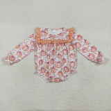 RTS kids matching clothing pumpkin  print clothing girl winter clothing-2025.8.2