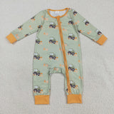 RTS kids matching clothing pumpkin print clothing baby fall clothing-2025.8.12