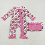 RTS kids matching clothing football print clothing girl winter clothing-2025.9.5