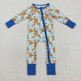 RTS kids matching clothing cookie milk print clothing baby winter romper-2025.8.12