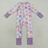 LR2442  baby girl clothes pumpkin girl winter romper