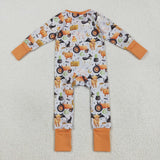 RTS kids matching clothing animal bat print clothing boy halloween winter clothing-2025.9.4