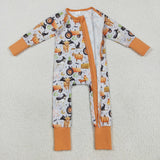 RTS kids matching clothing animal bat print clothing boy halloween winter clothing-2025.9.4