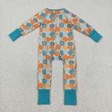 LR2461  baby boy clothes pumpkin boy winter romper