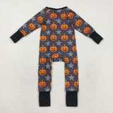 LR2464  baby boy clothes ghost boy halloween winter romper