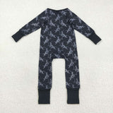 LR2466  baby boy clothes cowboy boy winter romper
