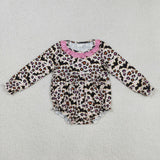 RTS kids matching clothing bat leopard print clothing girl halloween winter clothing-2025.9.5