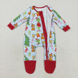 RTS kids matching clothing cartoon print clothing kids christmas clothing-2025.9.5