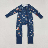 RTS kids matching clothing cartoon print clothing boy christmas winter clothing-2025.9.8