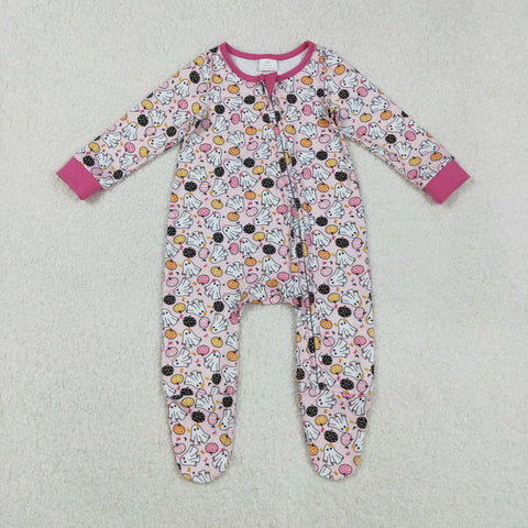 LR2506   baby girl clothes ghost girl halloween winter romper