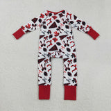 LR2512    baby girl clothes go team girl winter romper