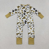 RTS kids matching clothing go team print clothing baby girl winter romper-2025.9.29