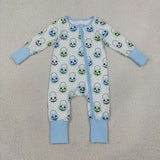 LR2534  baby boy clothes pumpkin boy halloween winter romper