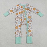 LR2565 baby boy clothes pumpkin boy  winter romper