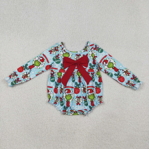 LR2575   baby girl clothes cartoon girl christmas winter bubble