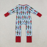 LR2599  baby boy clothes soldier boy  winter romper