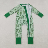 LR2654  baby girl clothes bows girl christmas winter romper