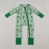 LR2654  baby girl clothes bows girl christmas winter romper