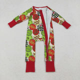 LR2658   baby boy clothes cartoon boy  christmas winter romper