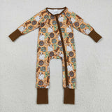 LR2663   baby boy clothes Cactus boy Halloween winter romper