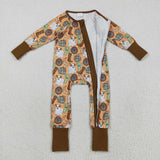 LR2663   baby boy clothes Cactus boy Halloween winter romper