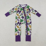 RTS kids matching clothing bows print clothing girl mardi gras winter clothing-2025.10.14