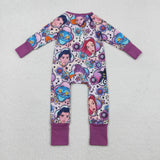 LR2732 baby girl clothes cartoon girl winter romper