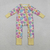 LR2778  baby girl clothes love girl Valentine romper