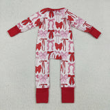 RTS kids matching clothing bows print clothing girl spring clothing-2025.1.6