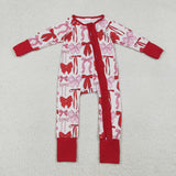 RTS kids matching clothing bows print clothing girl spring clothing-2025.1.6