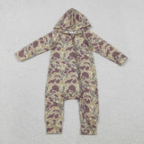 RTS kids matching clothing camo print clothing baby winter romper-2025.12.9