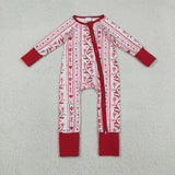 RTS kids matching clothing love print clothing baby girl Valentine winter romper-2025.12.18