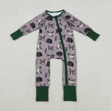 LR2886   baby boy clothes mallard boy winter romper