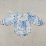 RTS  matching clothing kids floral print clothing baby girl summer bubble-2026.4.18