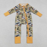 LR2942  baby boy clothes cowboy toddler boy winter romper
