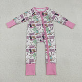 RTS kids matching clothing cowboy print clothing baby winter romper-2026.1.6