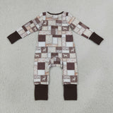 RTS  Matching clothing kids mallard  print baby boy winter clothing-2026.7.30