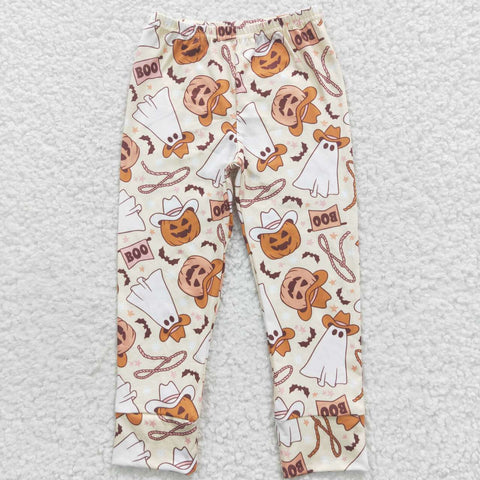 Howday pumpkin halloween boo boys long pants