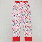 P0418 adult pant cartoon dog adult valentine's day pajamas pant