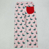 P0637  adult pant  mallard adult women christmas pajamas pant