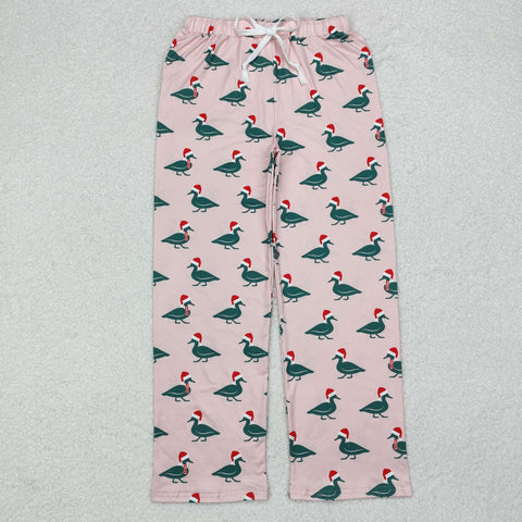 P0637  adult pant  mallard adult women christmas pajamas pant