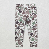 RTS toddler clothes matching clothing camo print boy kids winter pant-2025.7.23