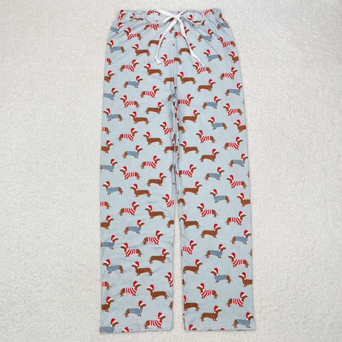 P0686  adult pant dog adult men christmas pajamas pant